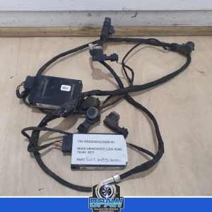 Mercedes C250 2011 front parking sensors wiring loom module