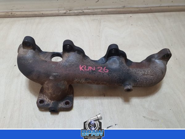 Toyota Hilux KUN26 exhaust manifold diesel turbo