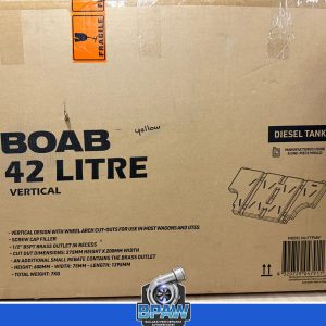 BOAB 42L diesel fuel tank vertical