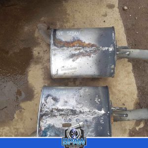 Holden VE sedan exhausts rear muffler