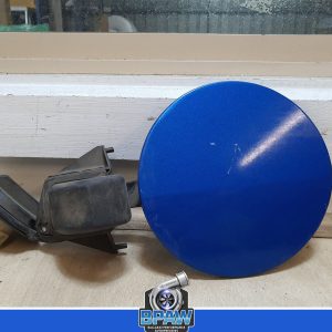 Holden VE sedan fuel flap blue